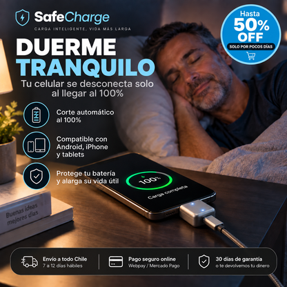Safecharge - Se corta al 100%, sin riesgos