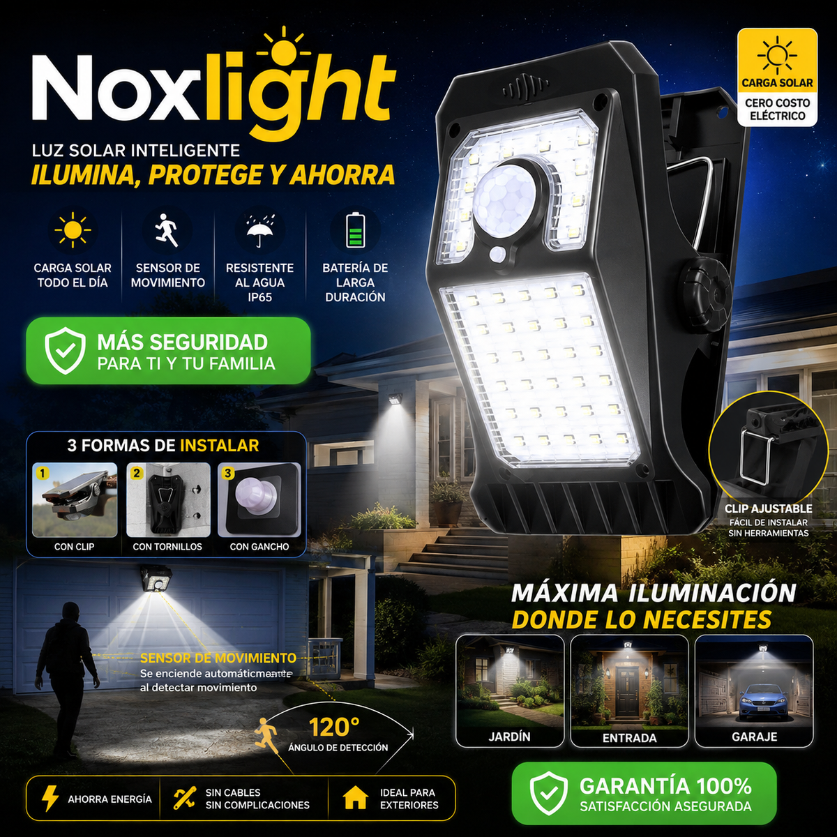 NoxLight - Luz donde la necesites, sin cables