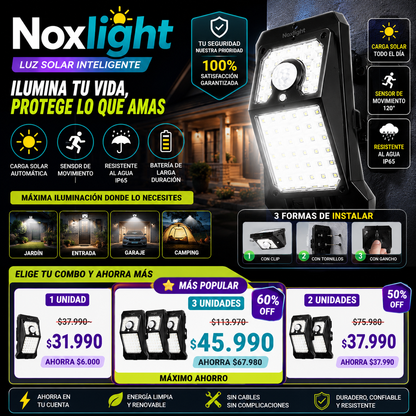 NoxLight - Luz donde la necesites, sin cables