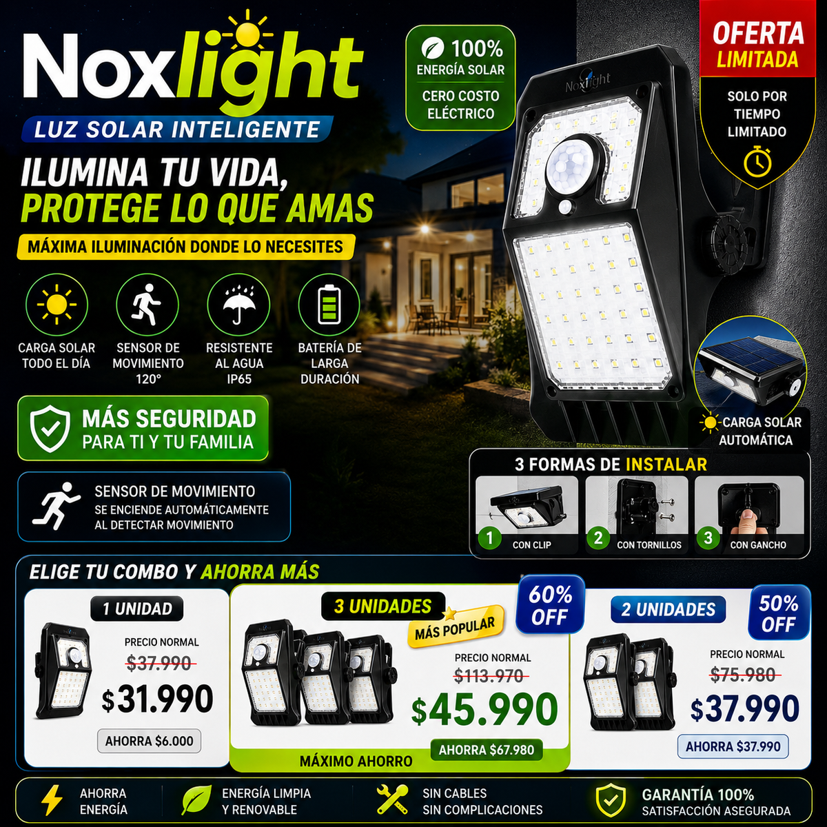 NoxLight - Luz donde la necesites, sin cables