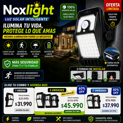 NoxLight - Luz donde la necesites, sin cables