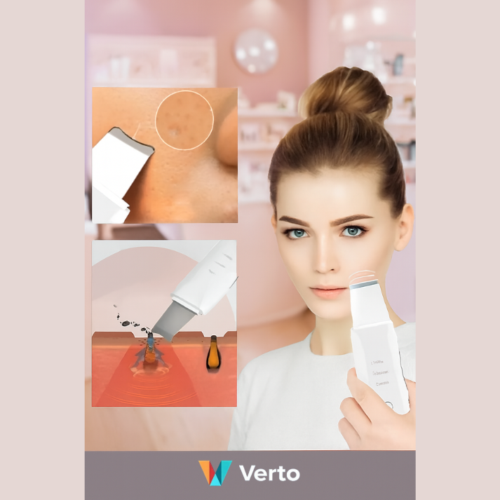 Limpiador Ultrasónico Facial. Deja que tu piel hable por ti