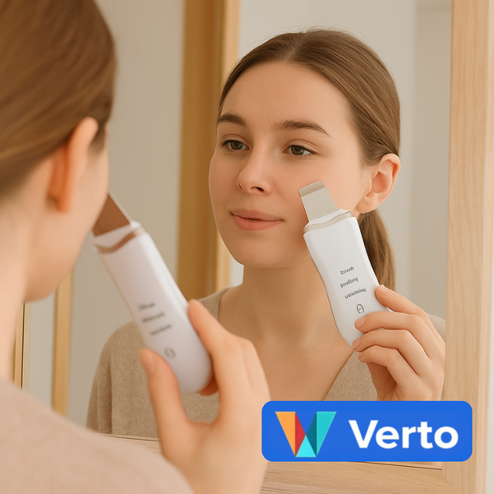 Limpiador Ultrasónico Facial. Deja que tu piel hable por ti