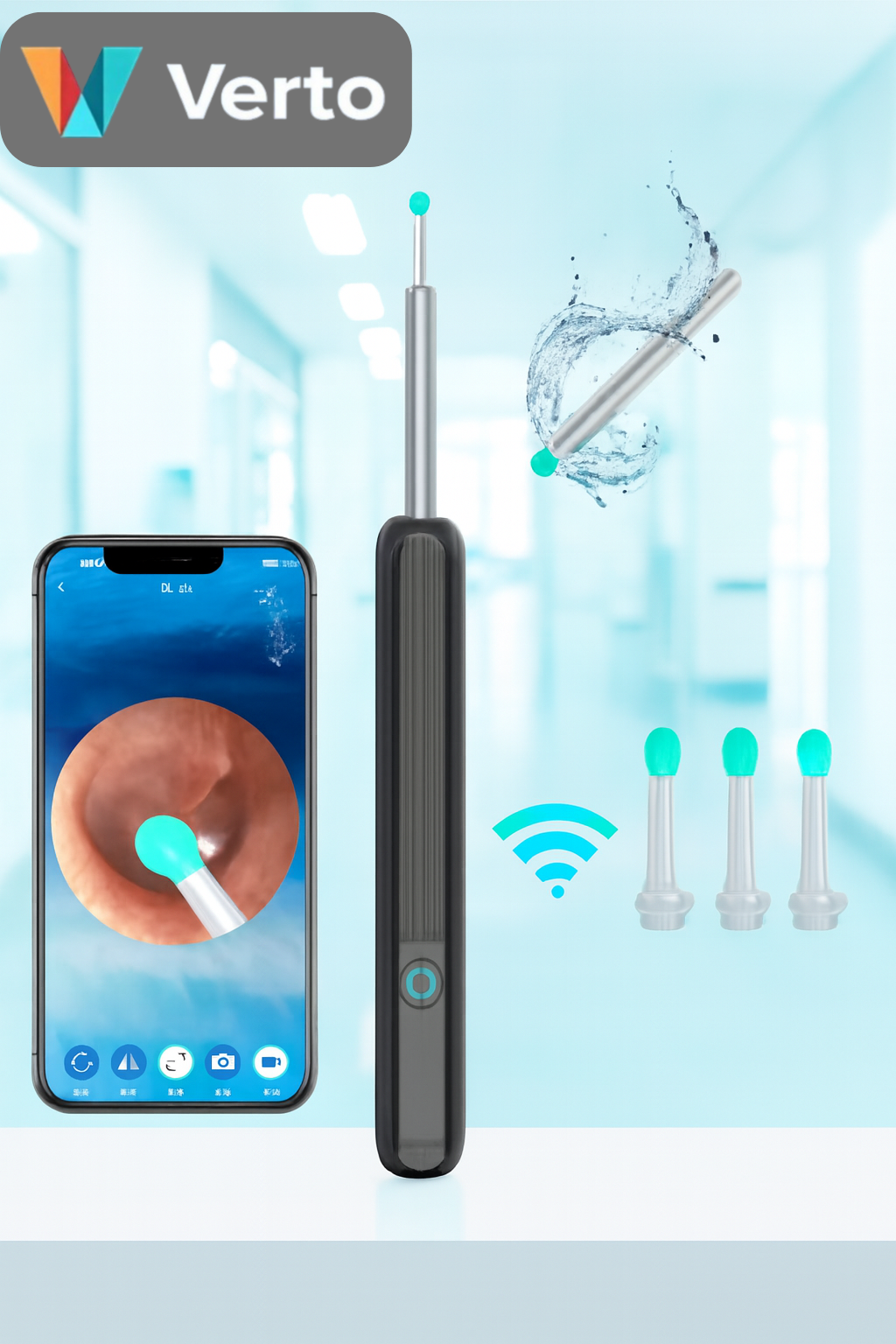 OTOSCOPIO DIGITAL CON CONEXIÓN WIFI