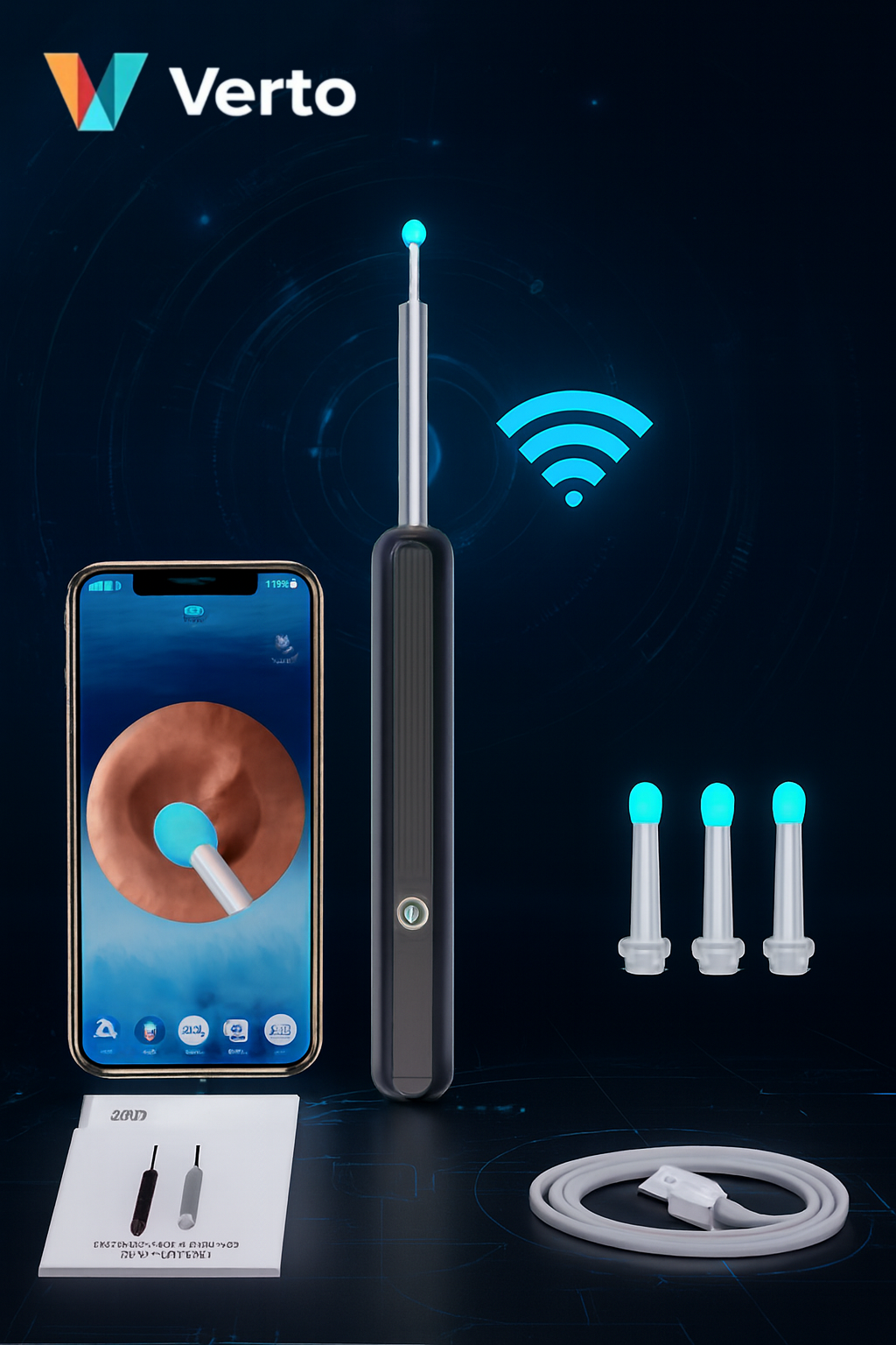 OTOSCOPIO DIGITAL CON CONEXIÓN WIFI