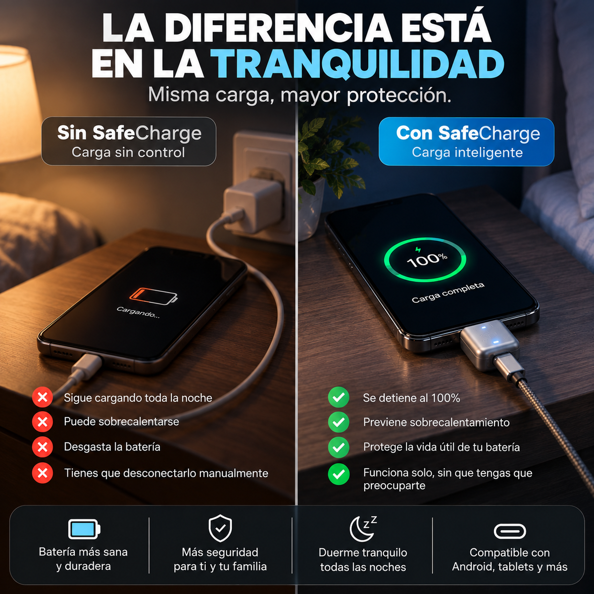 Safecharge - Se corta al 100%, sin riesgos