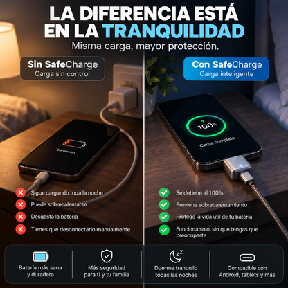 Safecharge - Se corta al 100%, sin riesgos