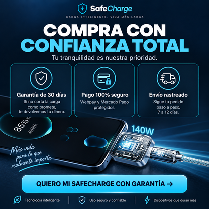 Safecharge - Se corta al 100%, sin riesgos